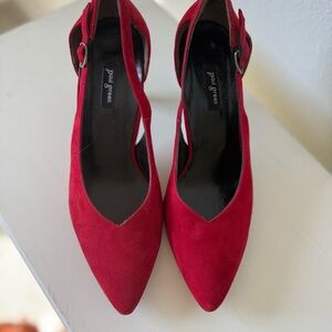 Paul Green Vibrant Red Women's Heels